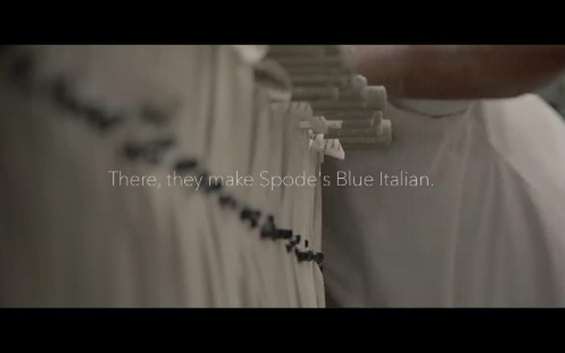 spode blue italian