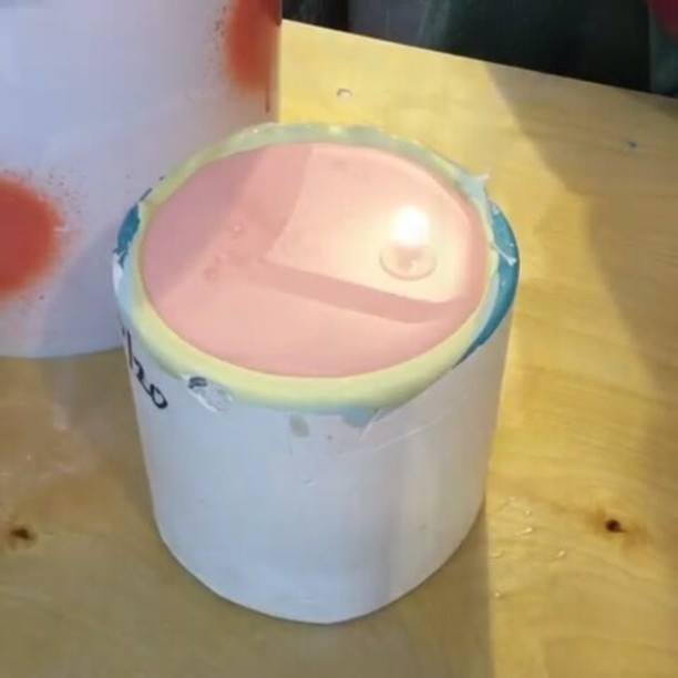 how to slipcast a colorful layer tumbler