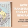 Marcos Ghisio – How to transfer Engobe to Clay using Newspaper
